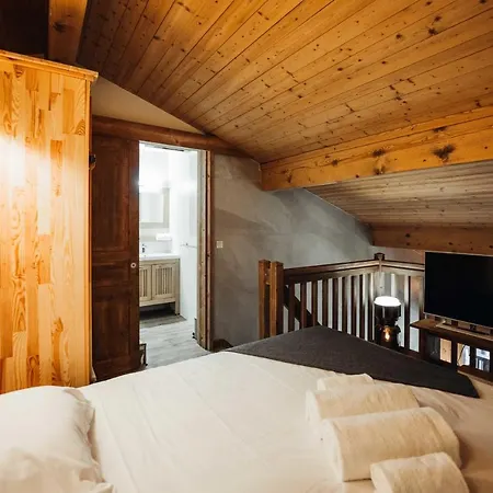 Apartment Charming Duplex Close To The Slopes Megeve